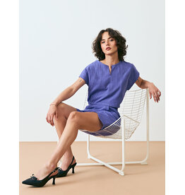 Dagg and Stacey Annette Top-Mystic Purple