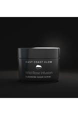 East Coast Glow Wild Rose Cleansing Sugar Scrub