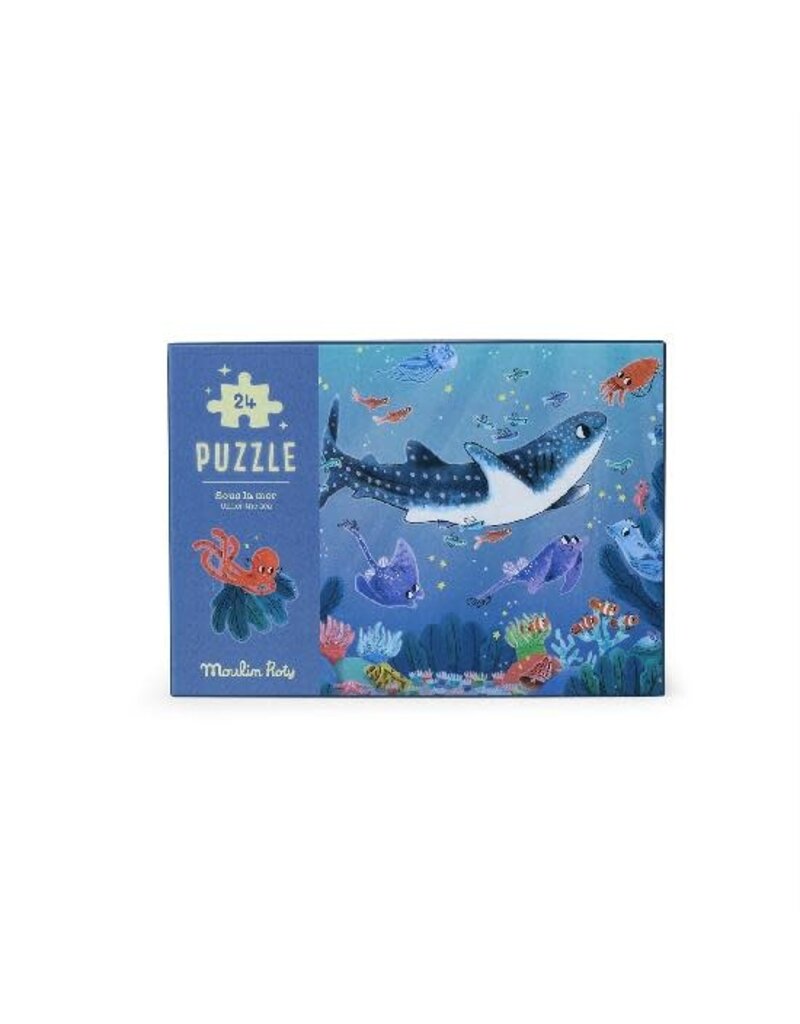 Moulin Roty Aventures de Paulie - Glow-In-The-Dark Puzzle
