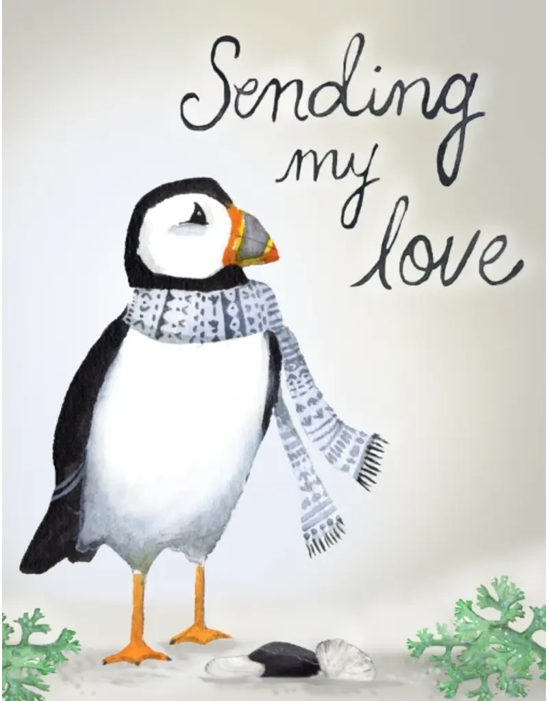 Sarah Duggan Sending My Love Greeting Card
