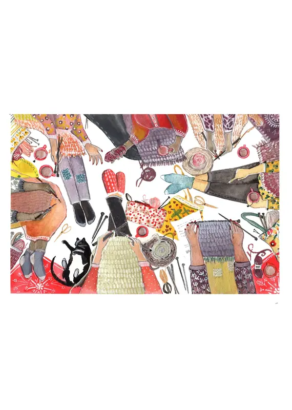 Sarah Duggan Women Who Make- Knitting-8x10