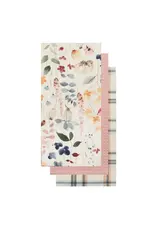 Harman Watercolor Garden Tea Towel-Set Of 3