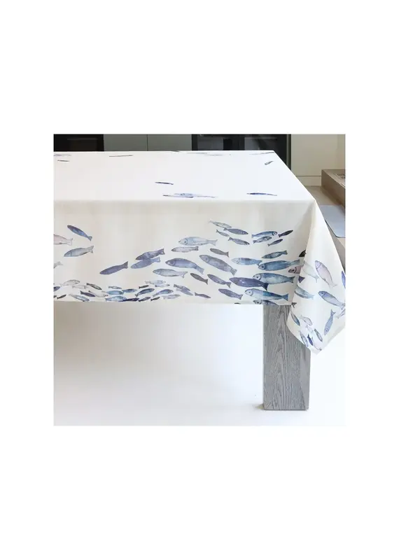 Harman Fishes Tablecloth 60 X 120"