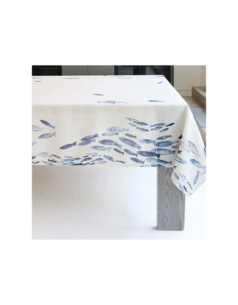 Harman Fishes Tablecloth 60 X 120"