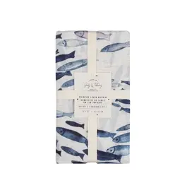 Harman Fishes Napkin-Set Of 4