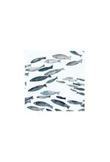 Harman Fishes Printed Cocktail Napkin-20Pk