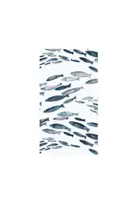 Harman Fishes Printed Guest Napkin-16Pk
