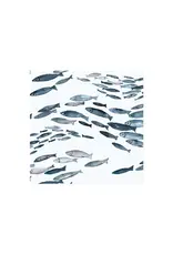 Harman Fishes Printed Lunch Napkin-20Pk