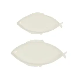 Harman Fish Serving Plate-White-S