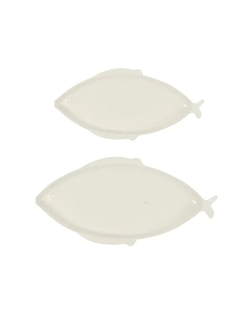 Harman Fish Serving Plate-White-S