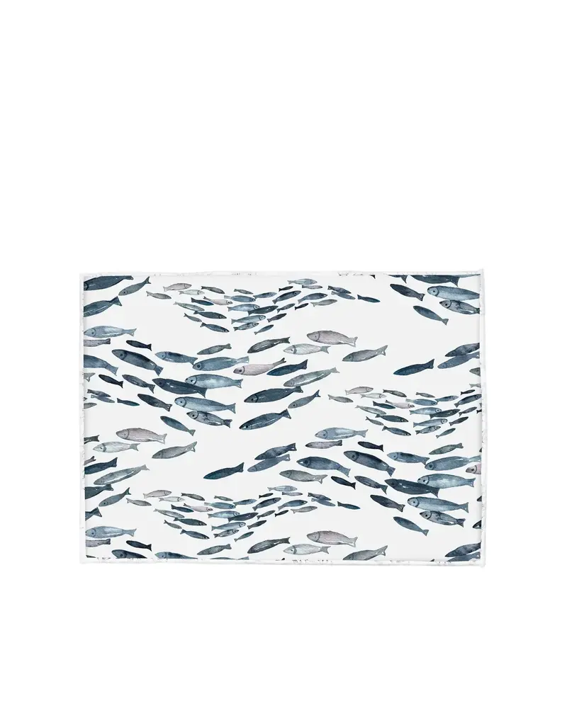 Harman Fishes Printed Washable Accent Mat-17.5x30