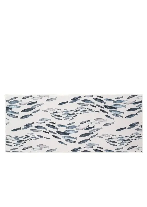 Harman Fishes Printed Washable Accent Mat-19.5x47