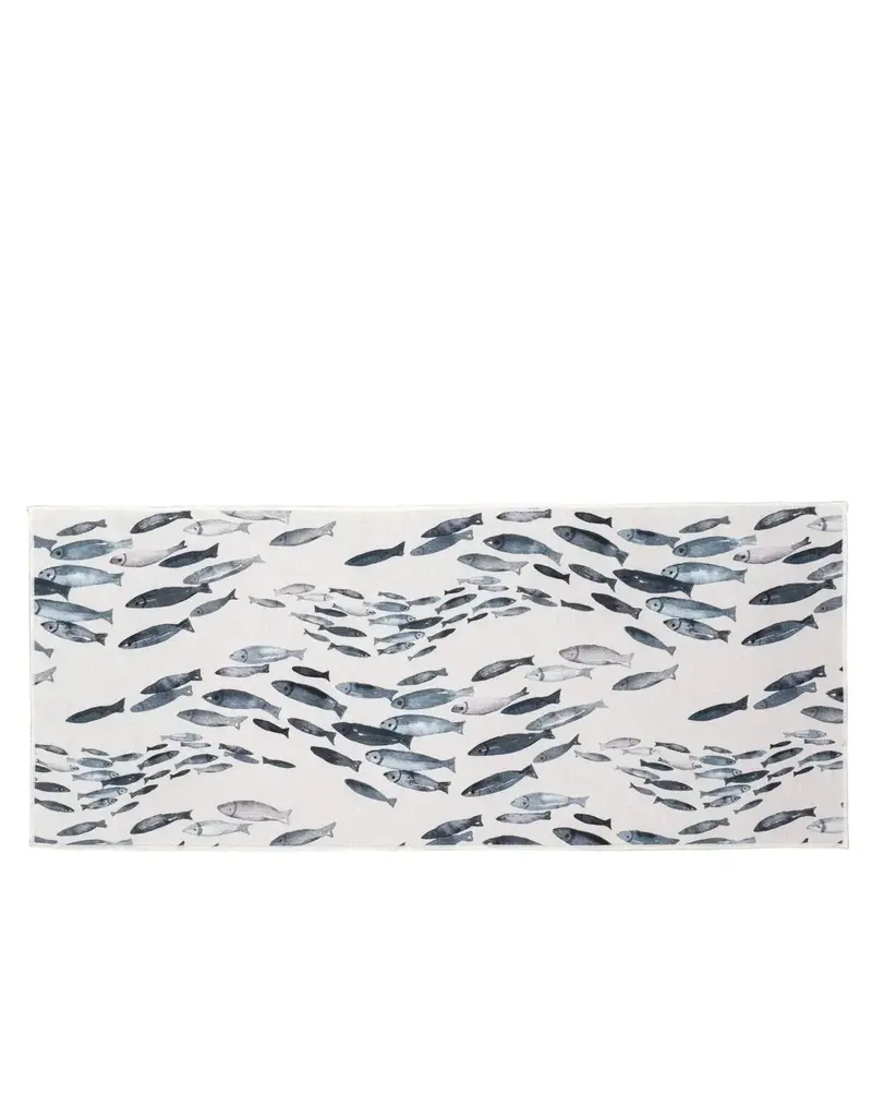 Harman Fishes Printed Washable Accent Mat-19.5x47