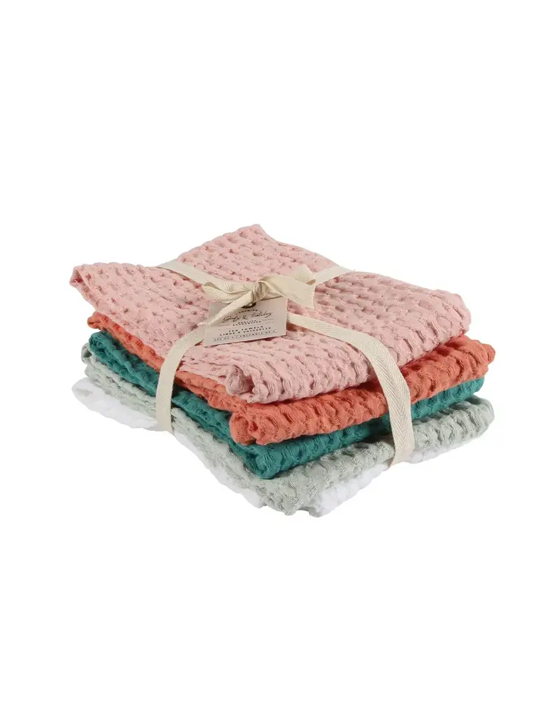 Harman Market Waffle Tea Towel Set Of 5