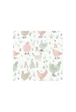 Harman Chickens Printed Lunch Napkin 20Pk