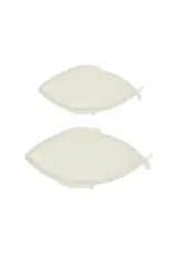Harman Fish Serving Plate-White-L