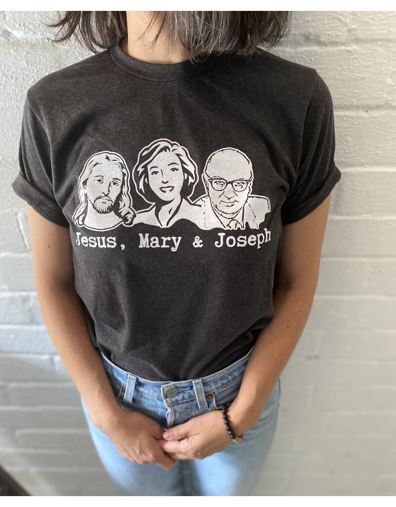 Crooked Arse Creations Jesus, Mary & Joseph-Heather Graphite