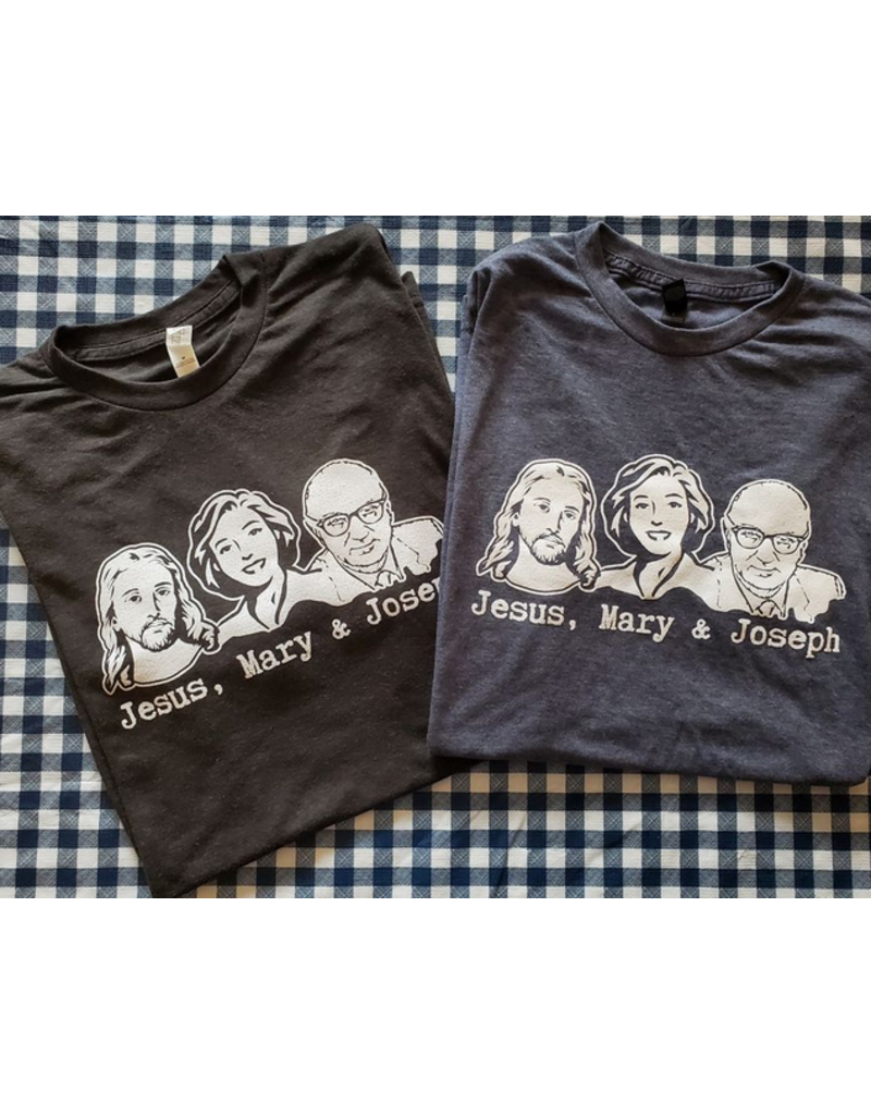 Crooked Arse Creations Jesus, Mary & Joseph-Heather Graphite