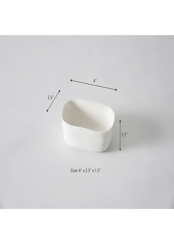 David Shaw Le Blanc Mini Condiment Bowl