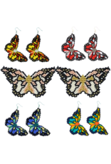 Tribal Roots Butterfly Earrings