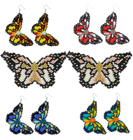 Tribal Roots Butterfly Earrings