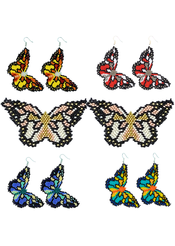 Tribal Roots Butterfly Earrings