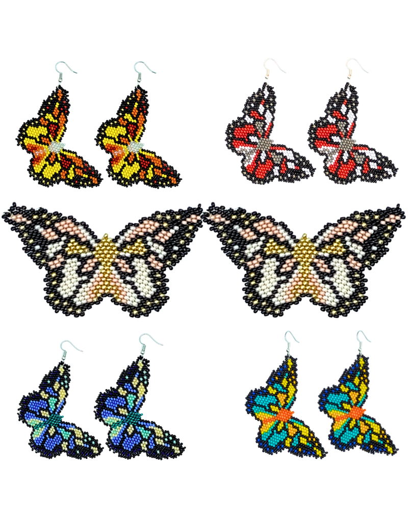 Tribal Roots Butterfly Earrings