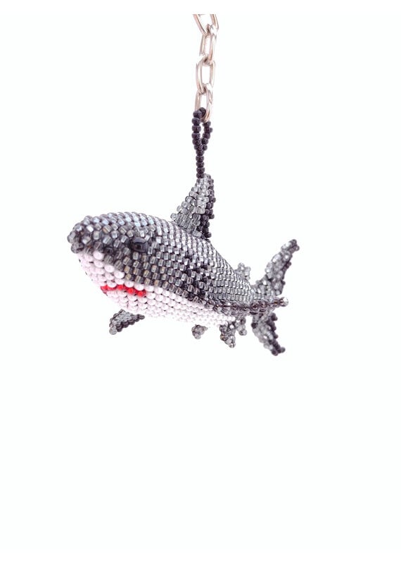 Tribal Roots Shark Keychain