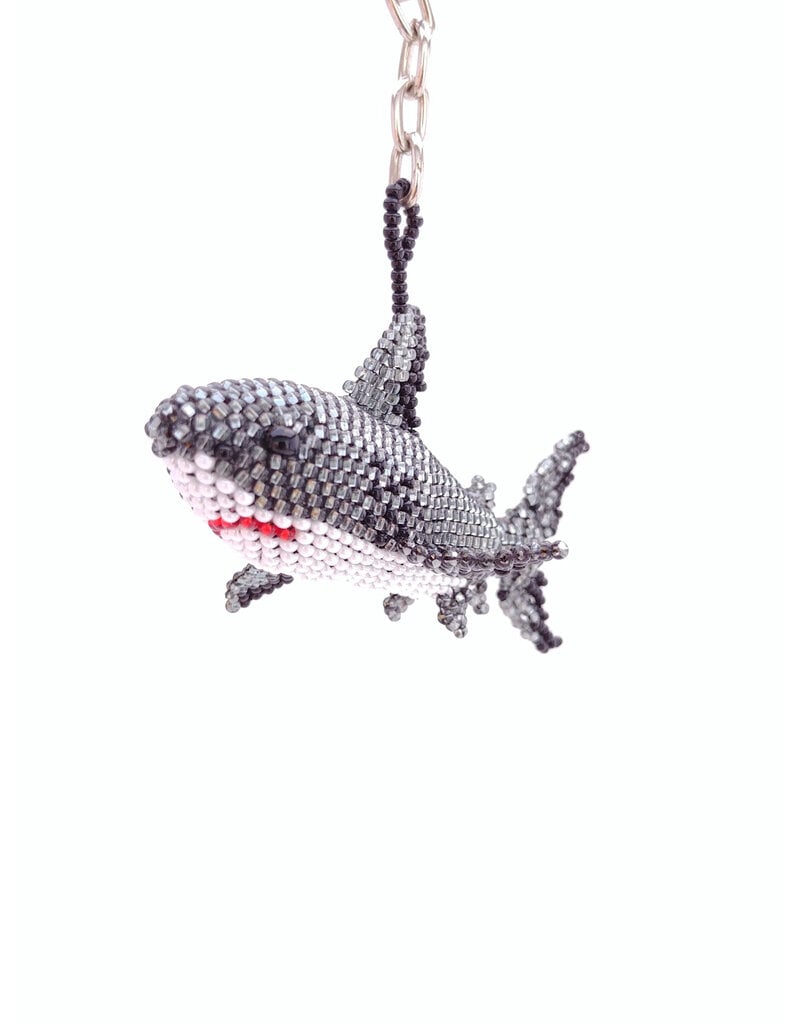 Tribal Roots Shark Keychain