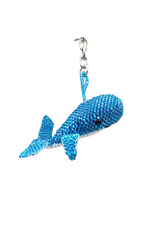 Tribal Roots Blue Whale Keychain