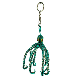 Tribal Roots Octopus Keychain