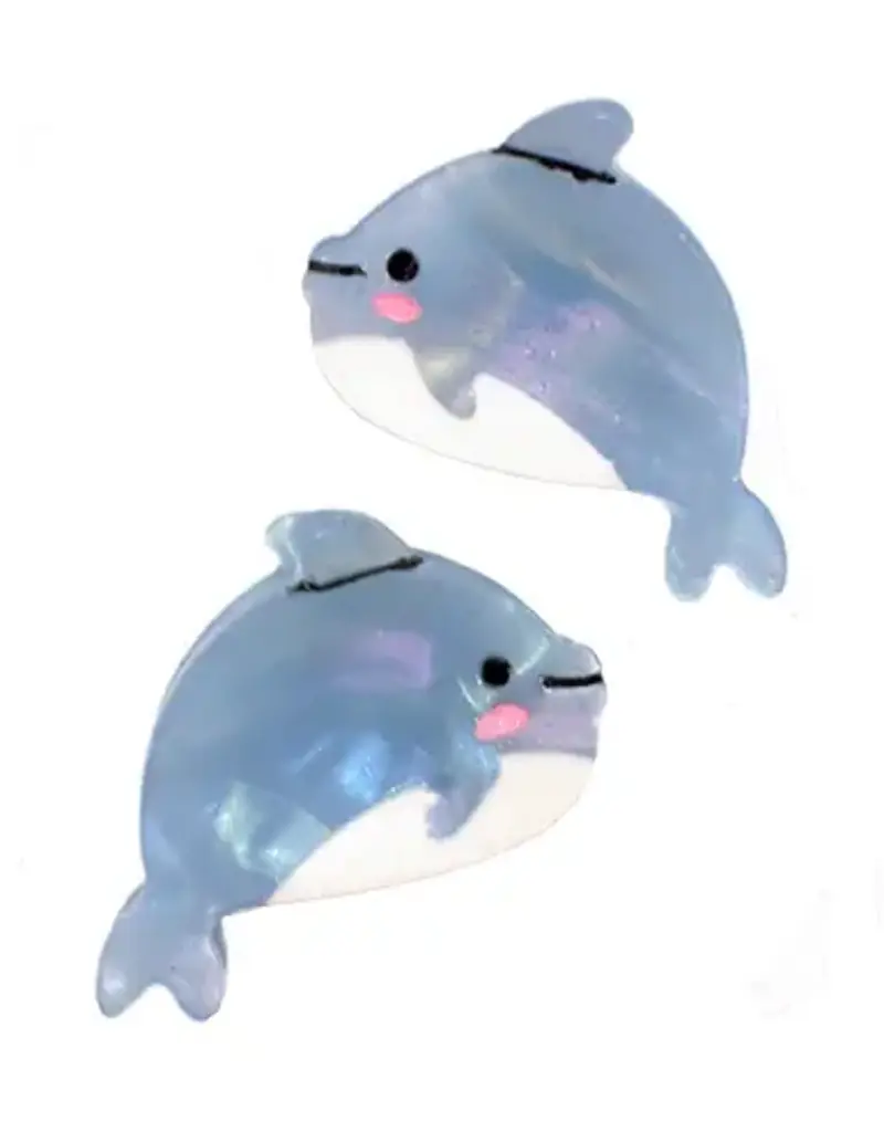 Shag Wear Dolphin Hair Claw/Set of 2