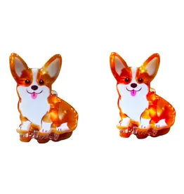 Shag Wear Corgi Hair Claw Set of 2