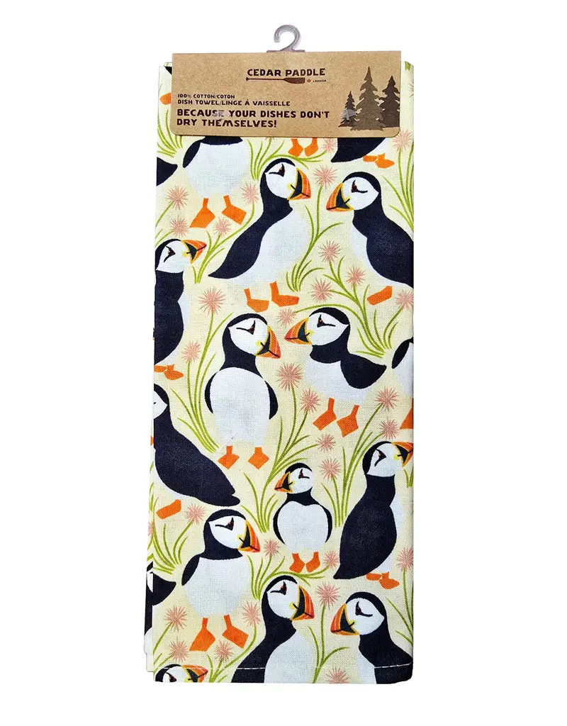 Shag Wear Puffin Tea Towel