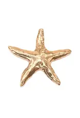 Shag Wear Starfish Brooch-Gold