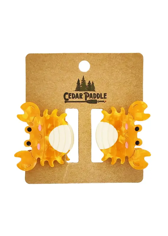 Shag Wear Crab Hair Claw/Set of 2