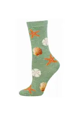 Socksmith Canada Inc Seas The Day-Mint Heather-Womans/5-10.5