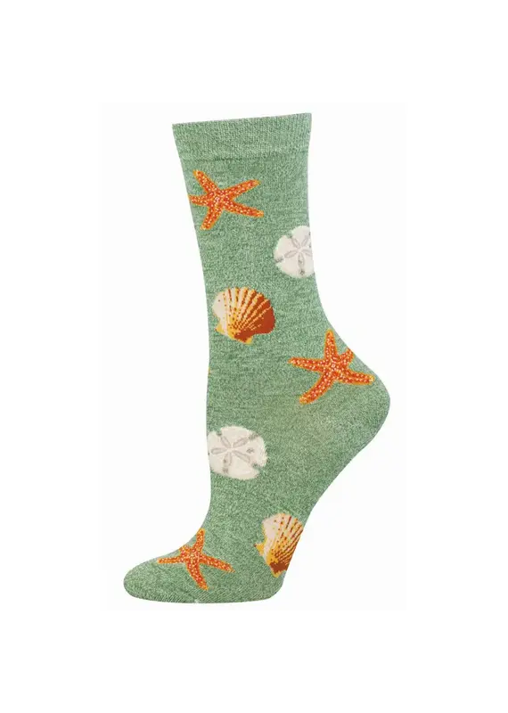 Socksmith Canada Inc Seas The Day-Mint Heather-Womans/5-10.5
