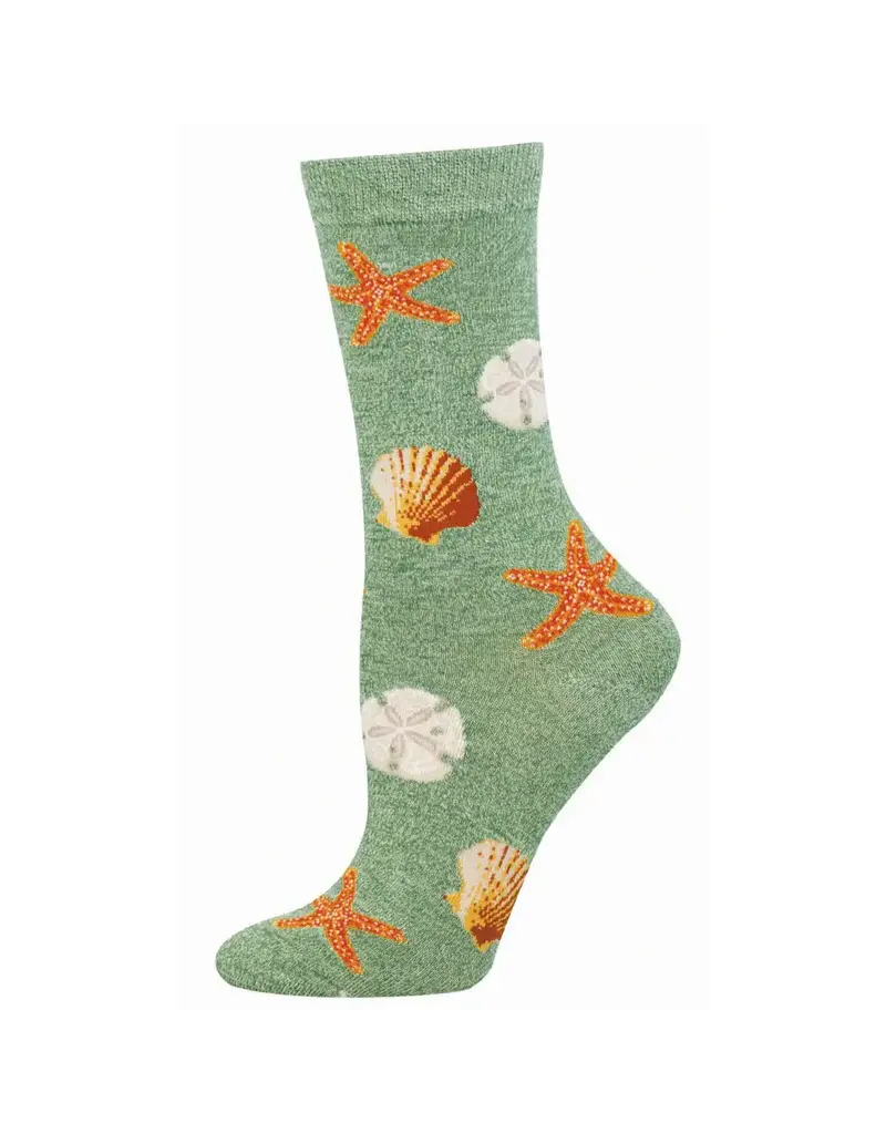 Socksmith Canada Inc Seas The Day-Mint Heather-Womans/5-10.5