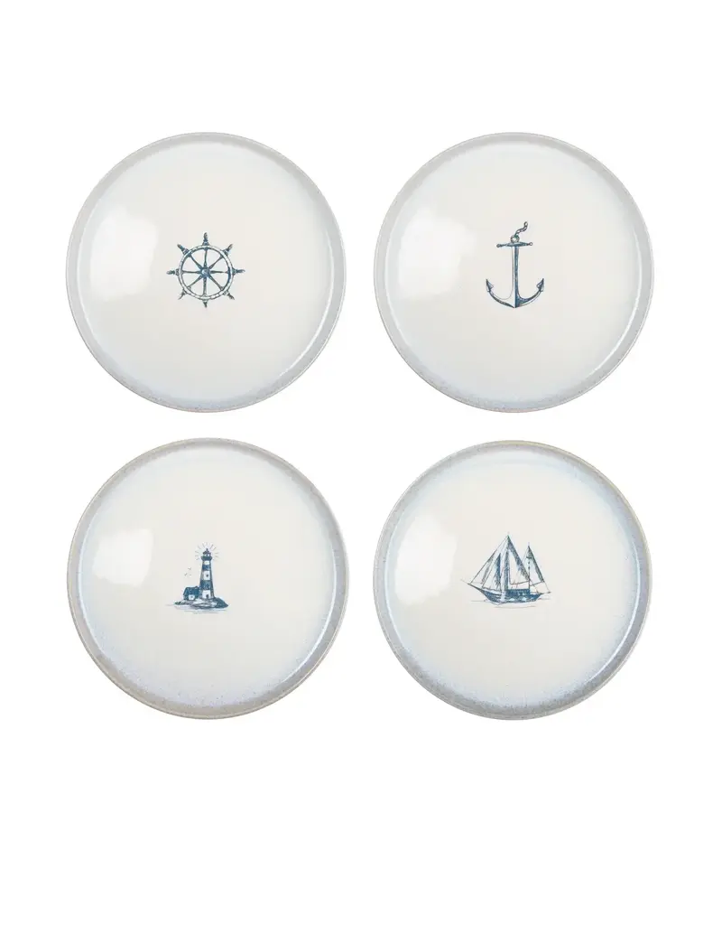 Harman Nautica Stoneware Dinner Plate