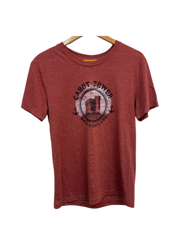 Attraction Cabot Tower-Unisex Tee-Heather Chili