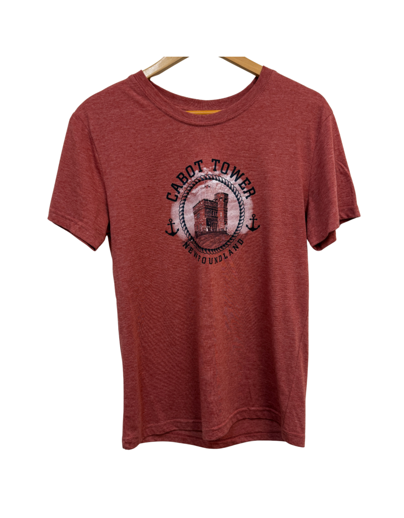 Attraction Cabot Tower-Unisex Tee-Heather Chili