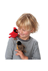 Folkmanis Puppets Mini Cardinal Finger Puppet