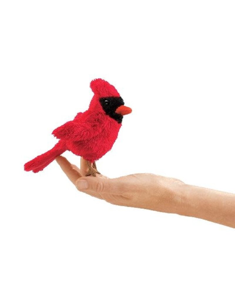 Folkmanis Puppets Mini Cardinal Finger Puppet