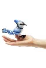 Folkmanis Puppets Mini Blue Jay Finger Puppet