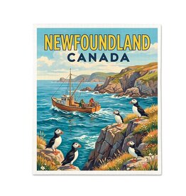 Abbott Scenic Newfoundland Dishcloth