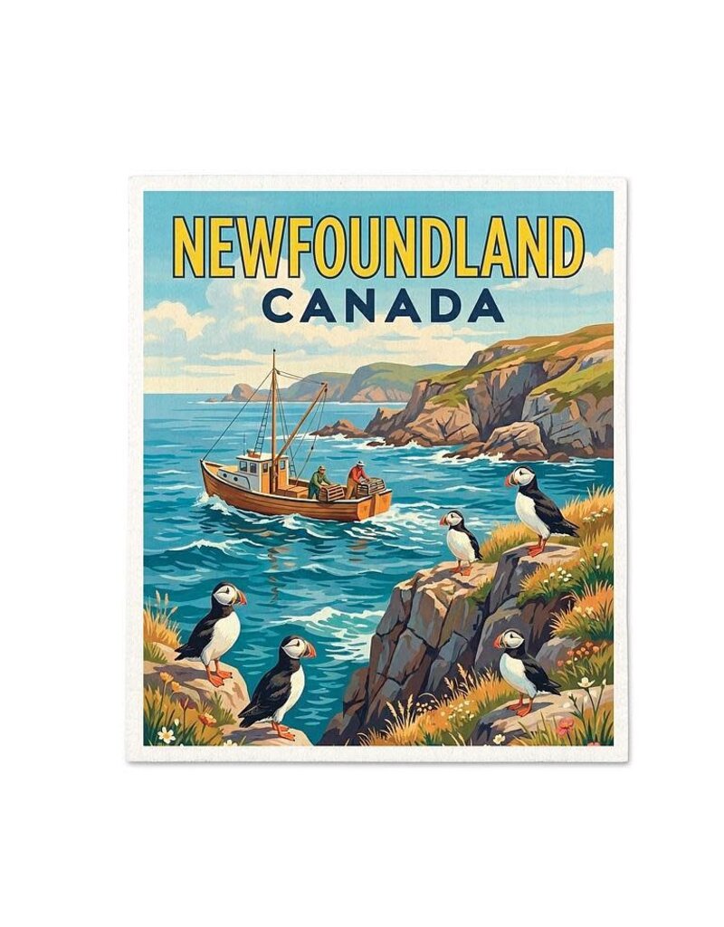 Abbott Scenic Newfoundland Dishcloth