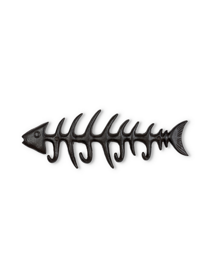 Abbott Small Fishbone Hook-Dark Brown-13.5"