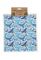 Shag Wear Humpback Whales Dishcloth