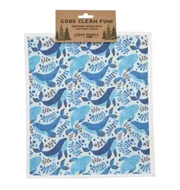 Shag Wear Humpback Whales Dishcloth